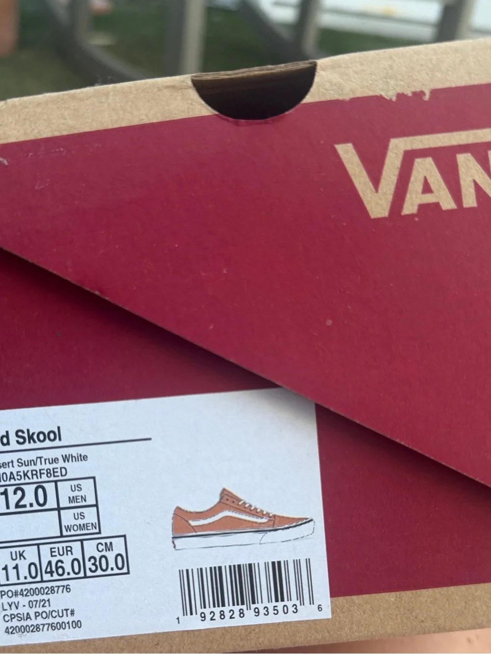 Vans - Men's Old Skool - Desert Sun RARE - Picture 5 of 5